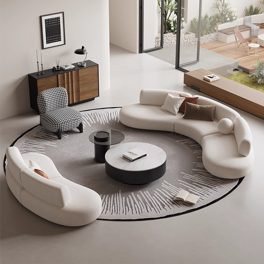 MAS-3638 Masdio Modern Boucle Sofa