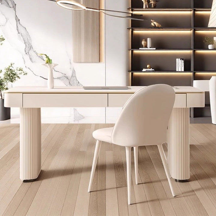 MAS-3649 Masdio Modern Sintered Stone Study Table