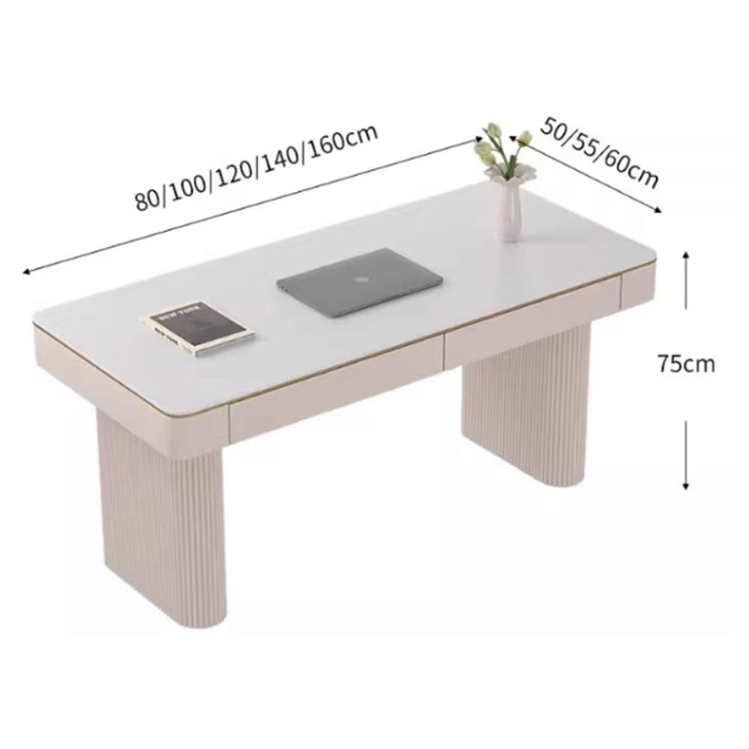 MAS-3649 Masdio Modern Sintered Stone Study Table