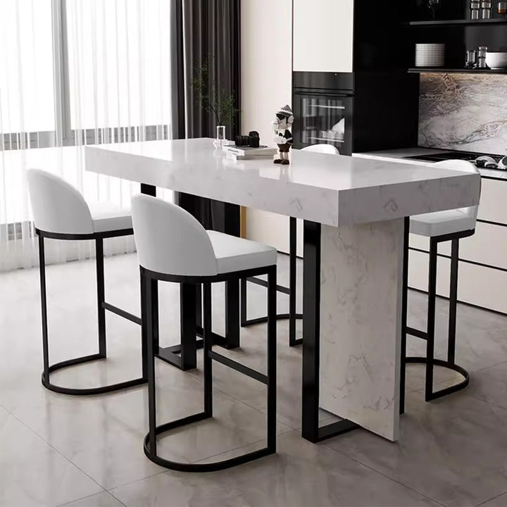 MAS-3653 Masdio Modern Sintered Stone Bar Table