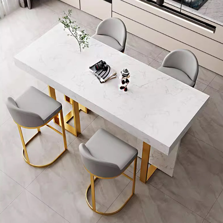 MAS-3653 Masdio Modern Sintered Stone Bar Table
