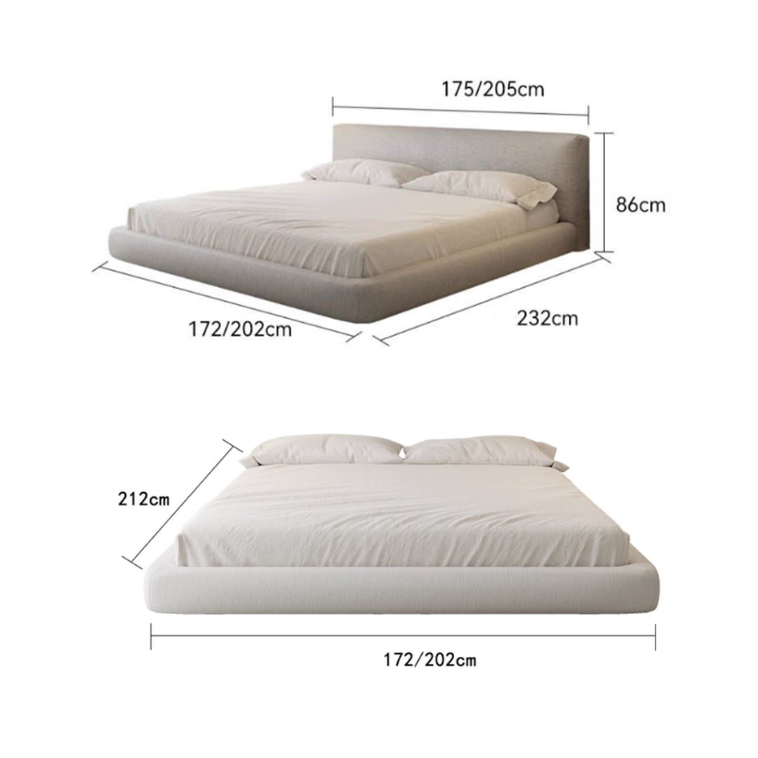 MAS-3662 Masdio Modern Fabric Bedframe