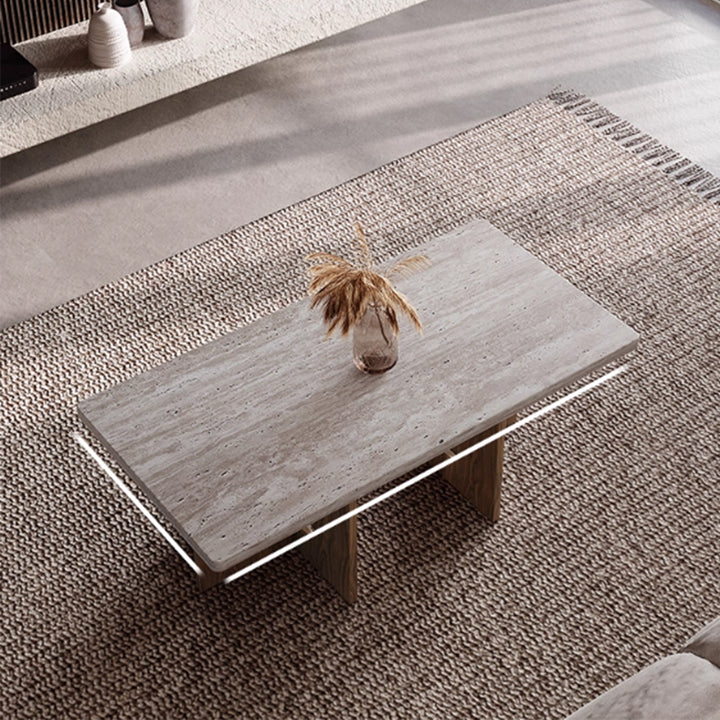MAS-3664 Masdio Wabi Sabi Travertine Coffee Table