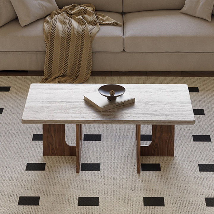 MAS-3664 Masdio Wabi Sabi Travertine Coffee Table