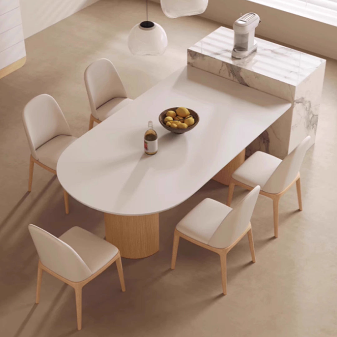 MAS-3667 Masdio Japandi Solid Wood Dining Table