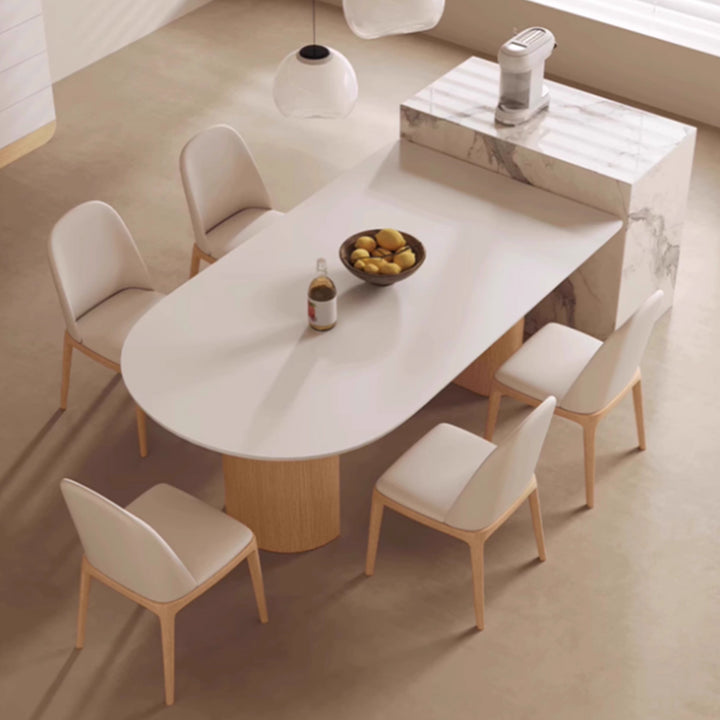 MAS-3667 Masdio Japandi Solid Wood Dining Table