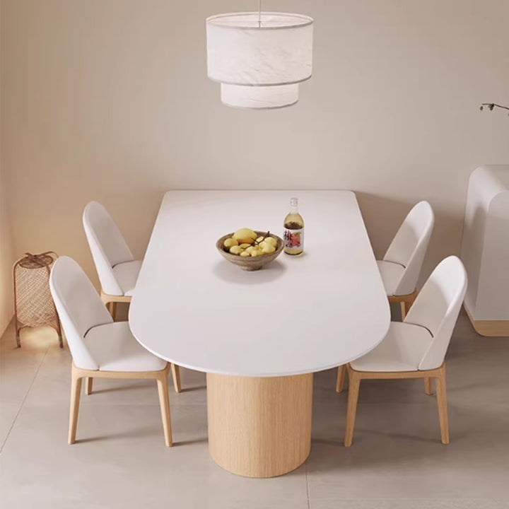 MAS-3667 Masdio Japandi Solid Wood Dining Table