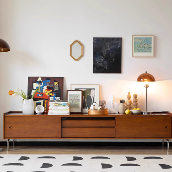 MAS-3669 Masdio Retro Solid Wood TV Console