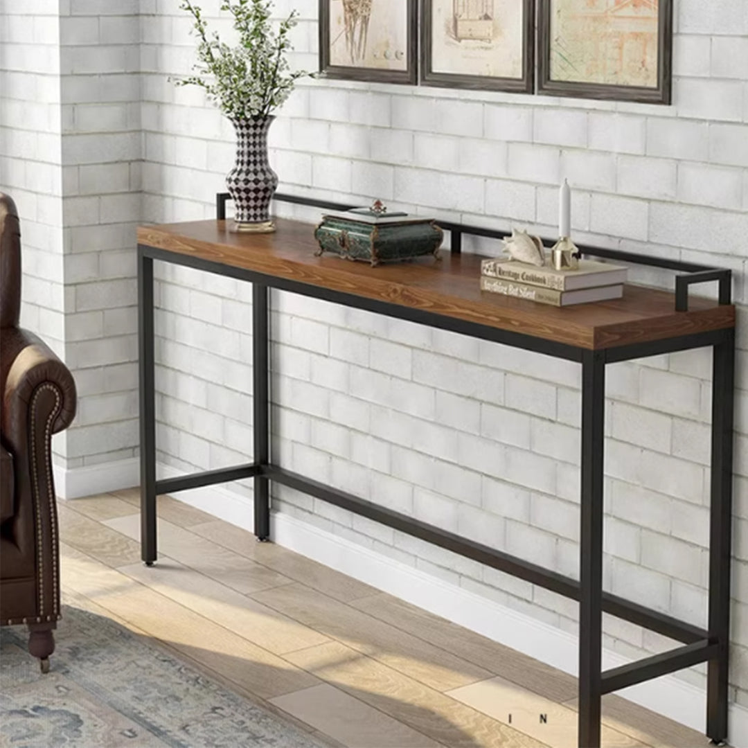 MAS-3670 Masdio Industrial Solid Wood Bar Table