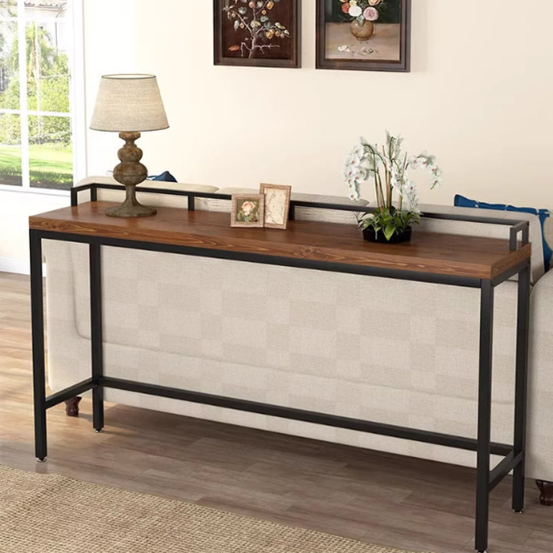 MAS-3670 Masdio Industrial Solid Wood Bar Table