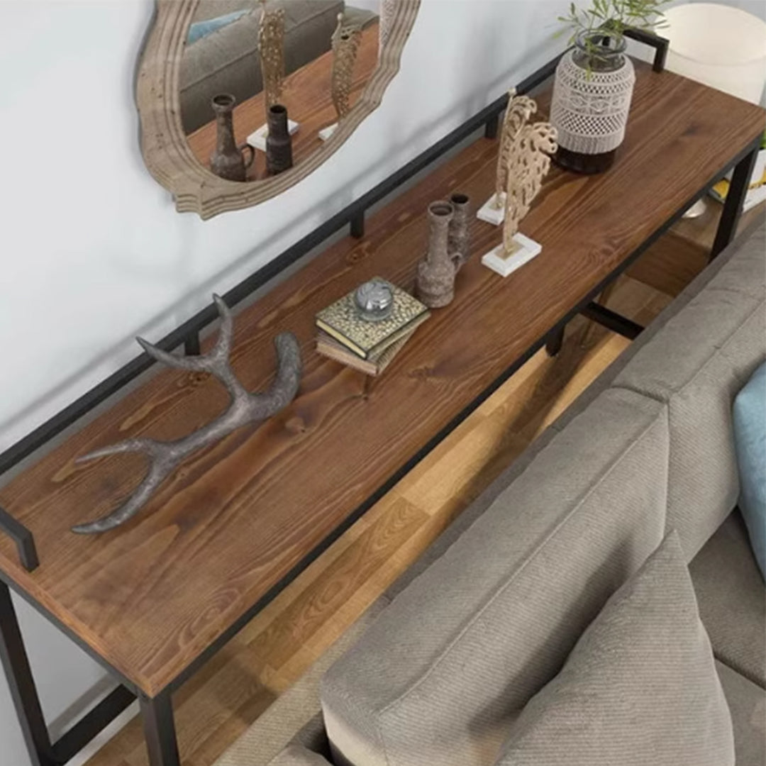 MAS-3670 Masdio Industrial Solid Wood Bar Table