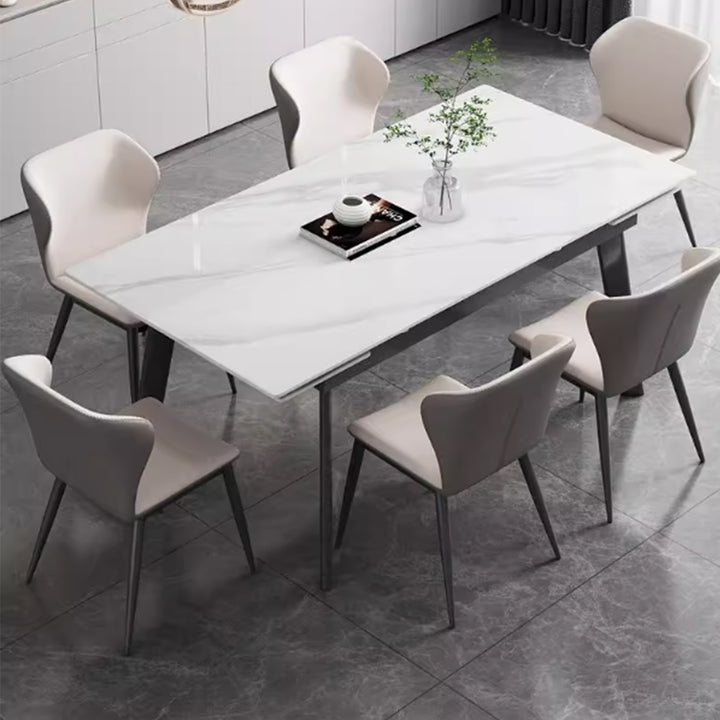 MAS-3672 Masdio Extendable Sintered Stone Dining Table