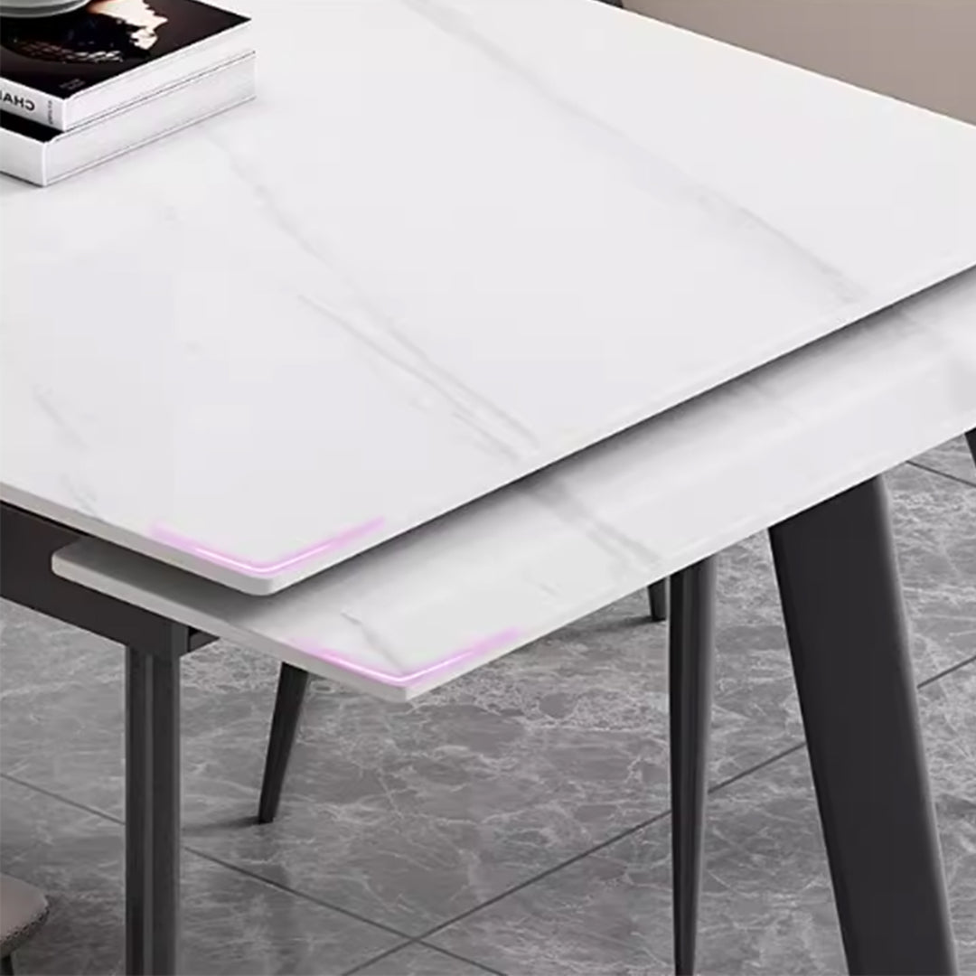 MAS-3672 Masdio Extendable Sintered Stone Dining Table