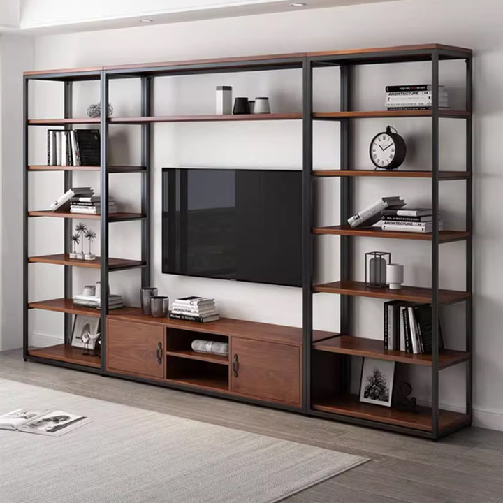 MAS-3674 Masdio Modern Solid Wood Storage TV Console