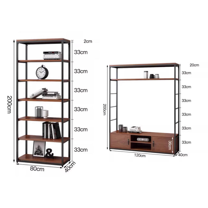 MAS-3674 Masdio Modern Solid Wood Storage TV Console
