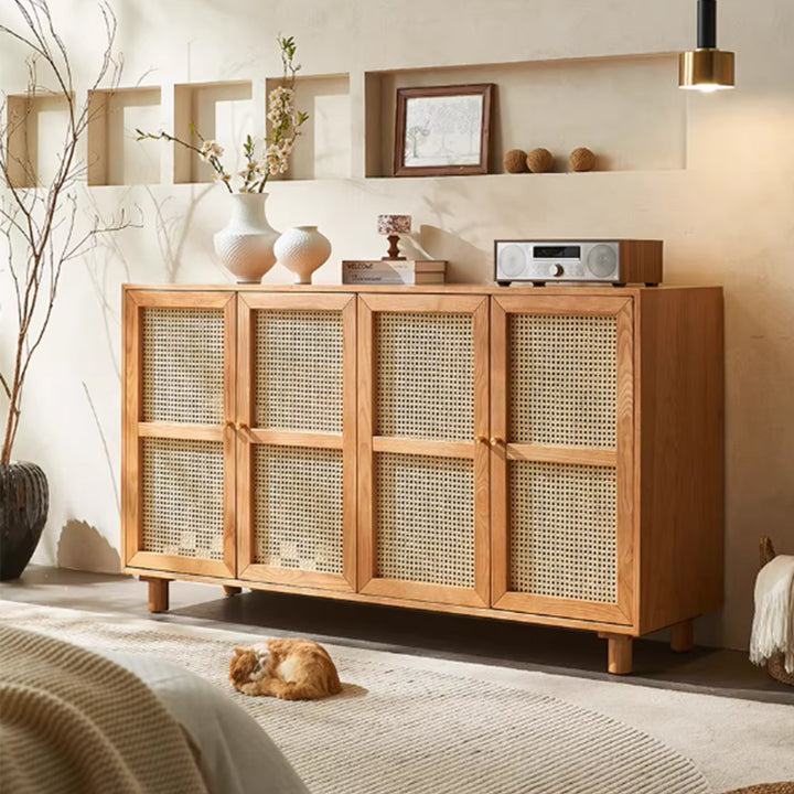 MAS-3676 Masdio Japandi Rattan Sideboard