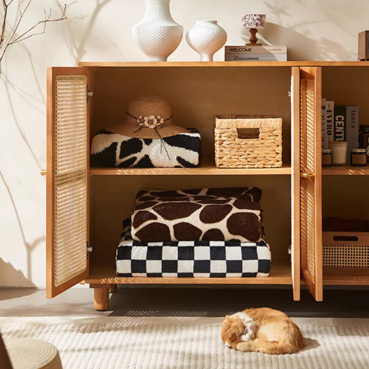 MAS-3676 Masdio Japandi Rattan Sideboard