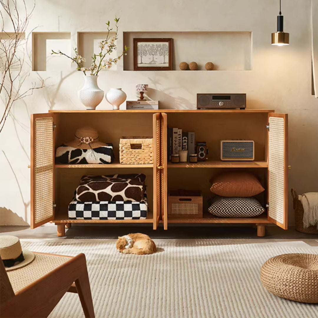 MAS-3676 Masdio Japandi Rattan Sideboard