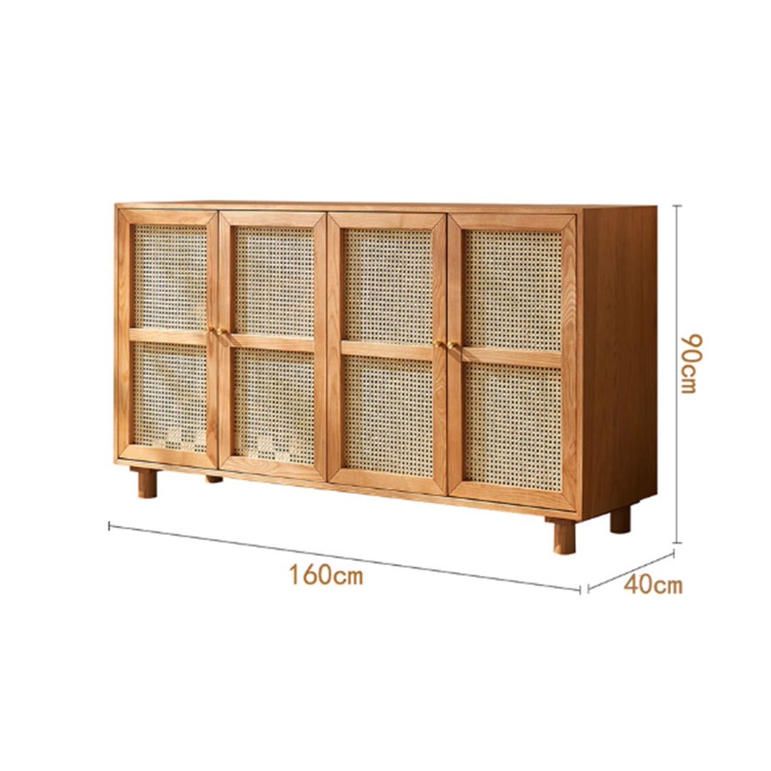 MAS-3676 Masdio Japandi Rattan Sideboard