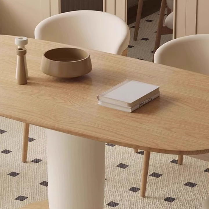 MAS-3768 Masdio Japandi Solid Wood Dining Table