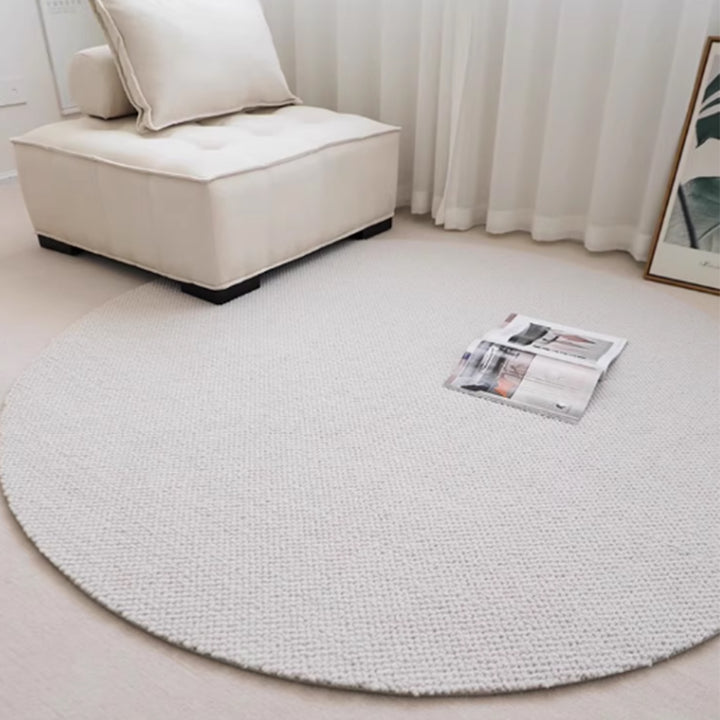 MAS-3772 Masdio Modern Wool Round Rug