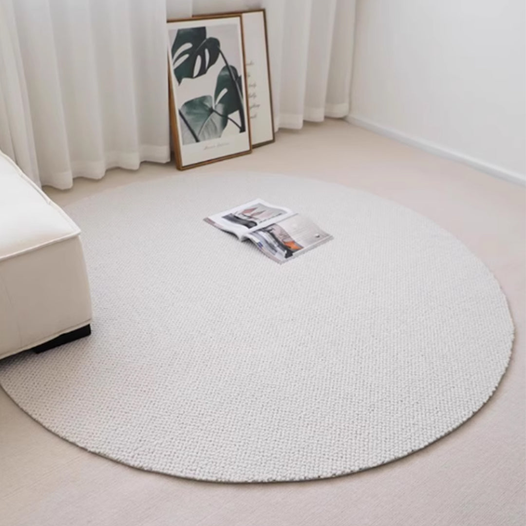 MAS-3772 Masdio Modern Wool Round Rug