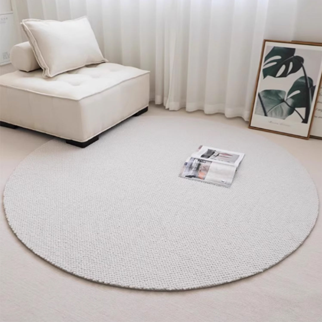 MAS-3772 Masdio Modern Wool Round Rug