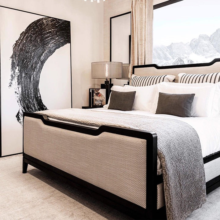 MAS-3793 Masdio Victorian Fabric Bedframe