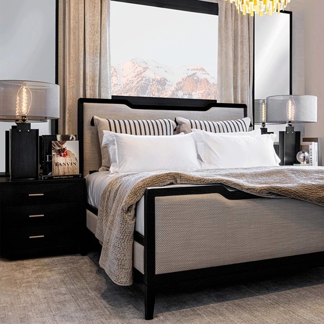 MAS-3793 Masdio Victorian Fabric Bedframe