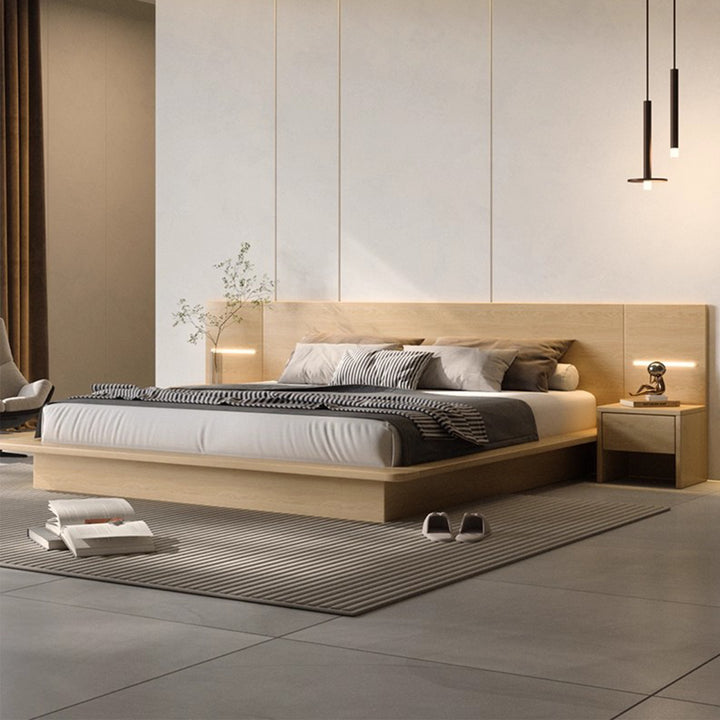 MAS-3798 Masdio Japandi Platform Bedframe