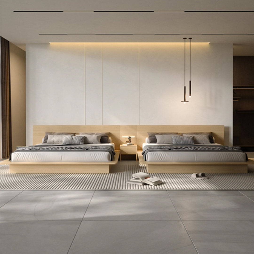 MAS-3798 Masdio Japandi Platform Bedframe