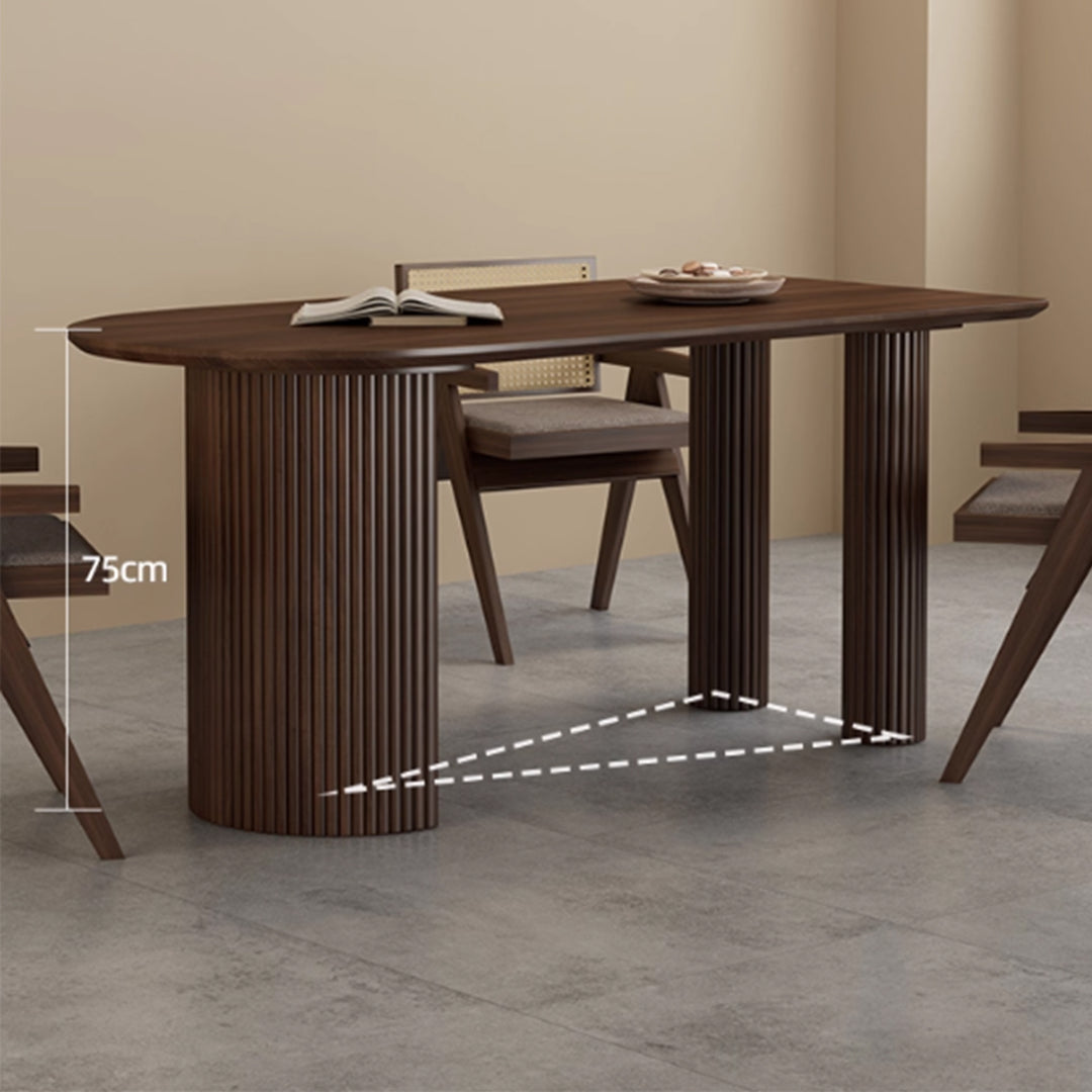 MAS-3801 Masdio Modern Solid Wood Dining Table