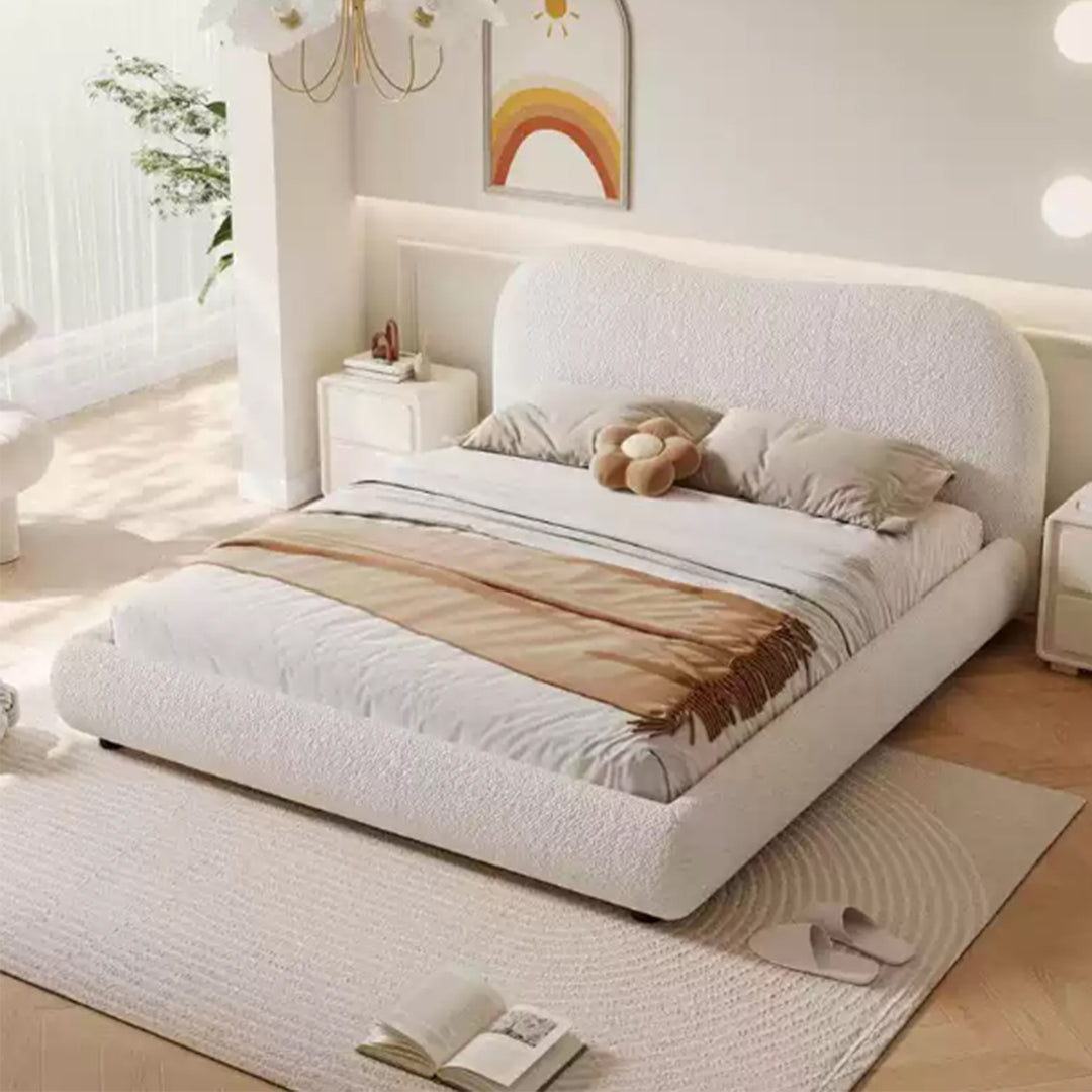 MAS-3807 Masdio Modern Boucle Bedframe