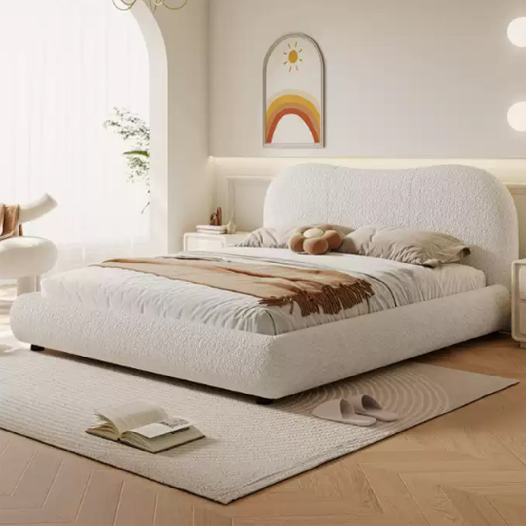 MAS-3807 Masdio Modern Boucle Bedframe