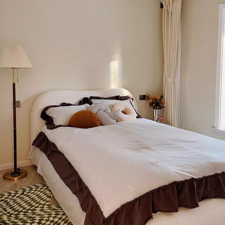 MAS-3807 Masdio Modern Boucle Bedframe