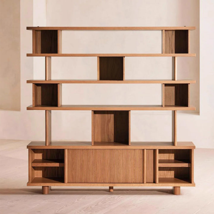 MAS-3814 Masdio Modern Solid Wood Display Shelf