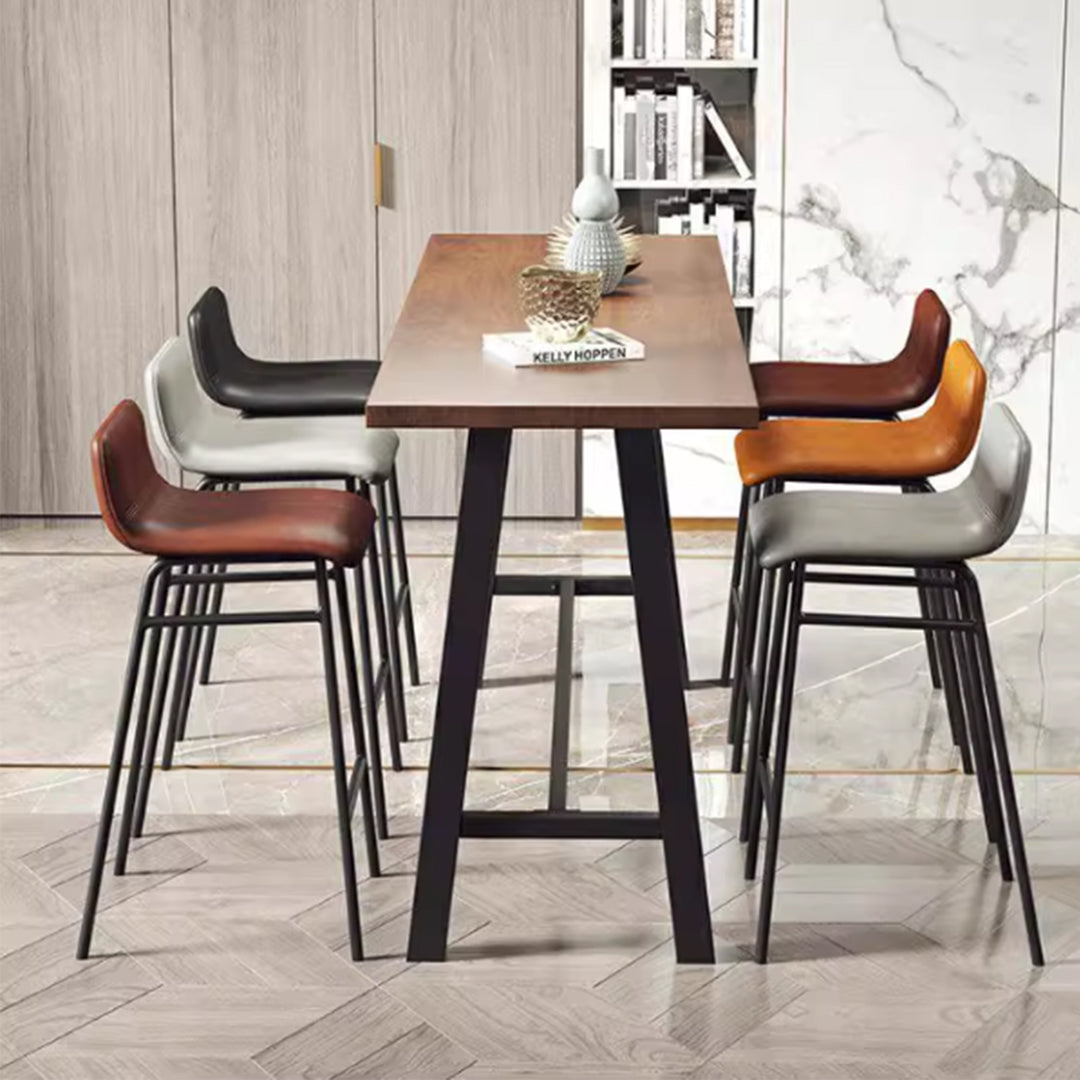 MAS-3819 Masdio Rustic Solid Wood Bar Table