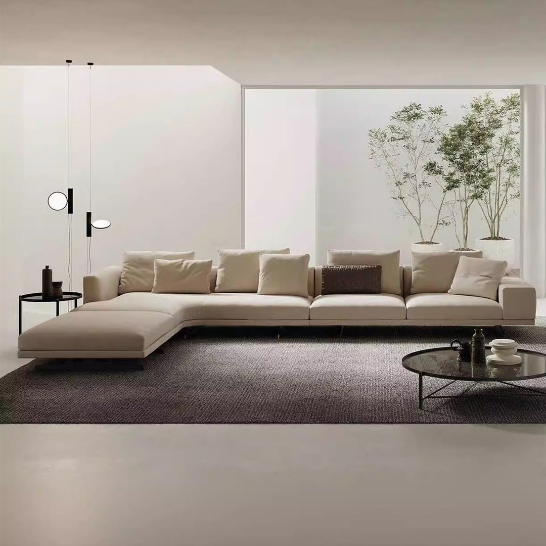 MAS-3824 Masdio Modern Curved Fabric Sofa