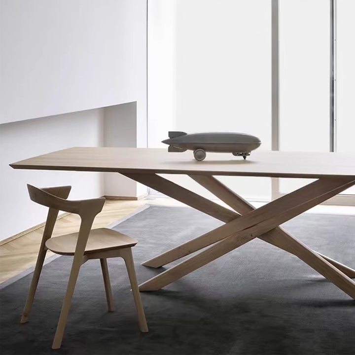 MAS-3827 Masdio Modern Solid Wood Dining Table
