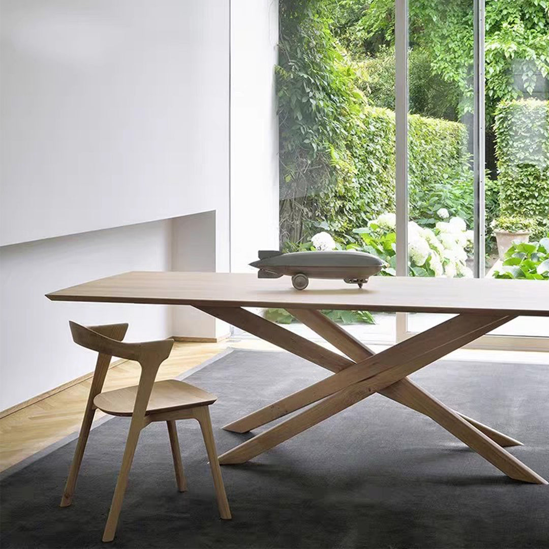MAS-3827 Masdio Modern Solid Wood Dining Table