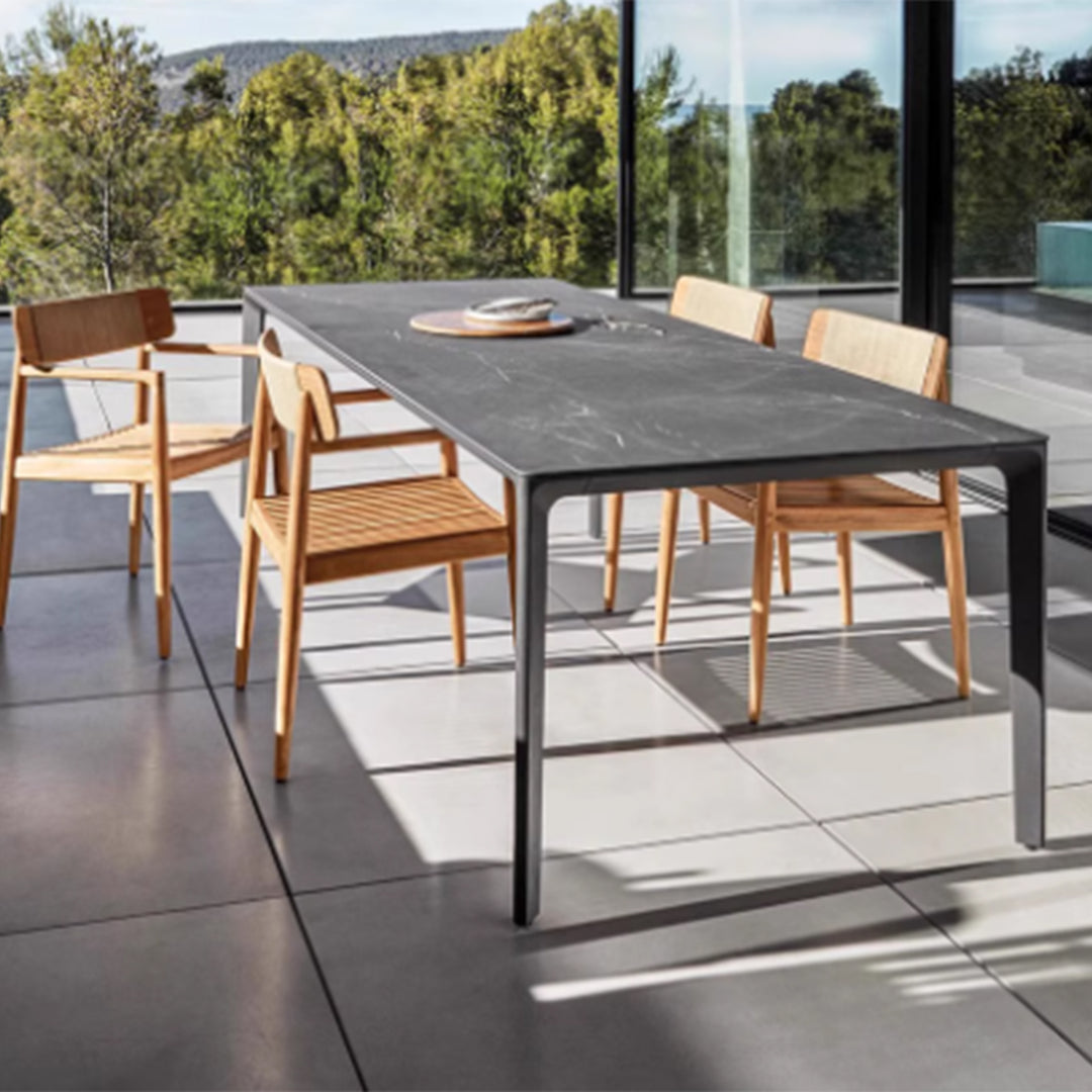 MAS-3830 Masdio Modern Solid Wood Outdoor Table & Chairs