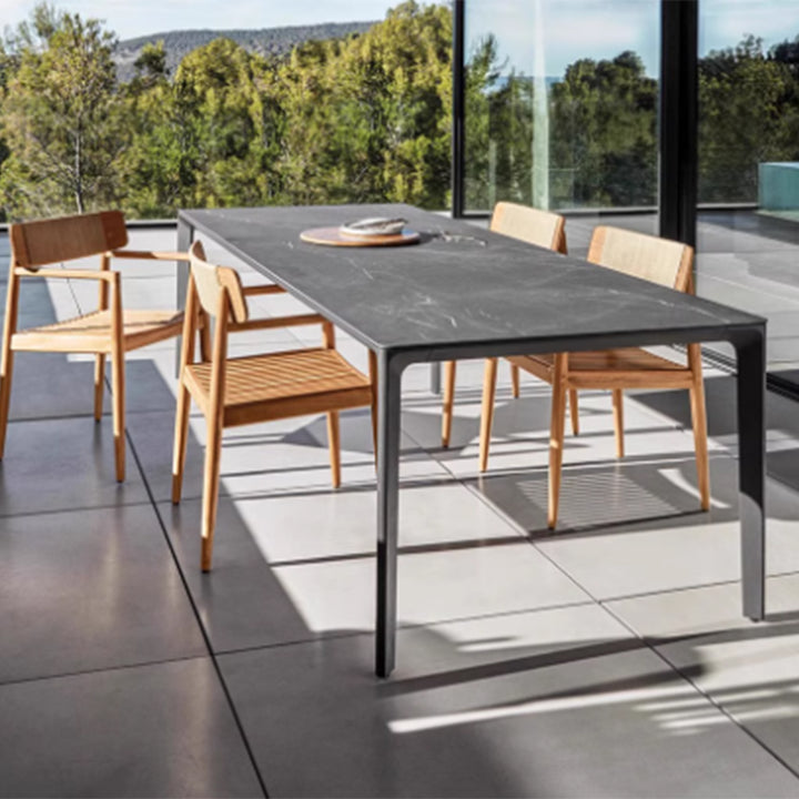 MAS-3830 Masdio Modern Solid Wood Outdoor Table & Chairs