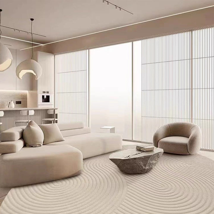 MAS-3832 Masdio Modern Boucle Curved Sofa