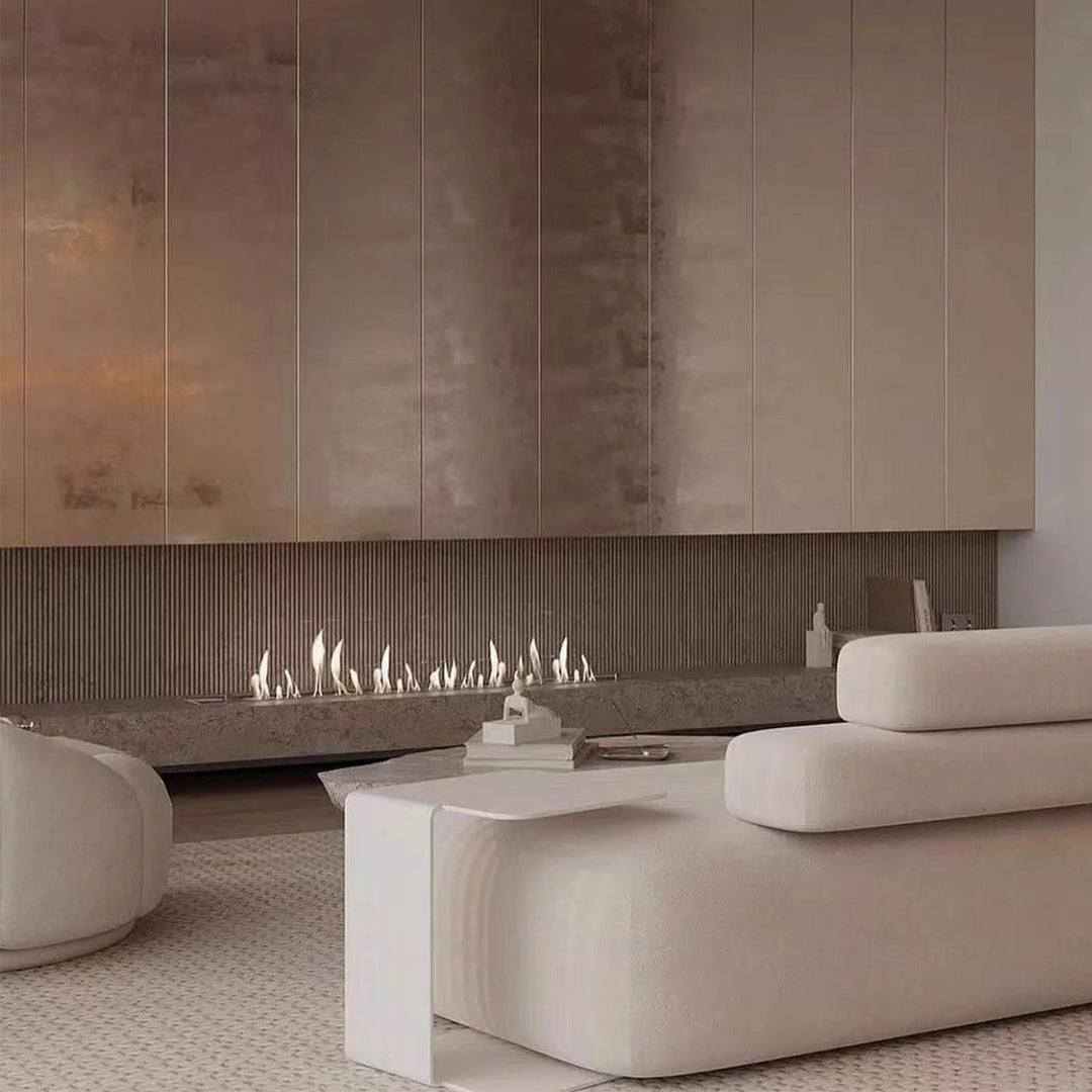 MAS-3832 Masdio Modern Boucle Curved Sofa