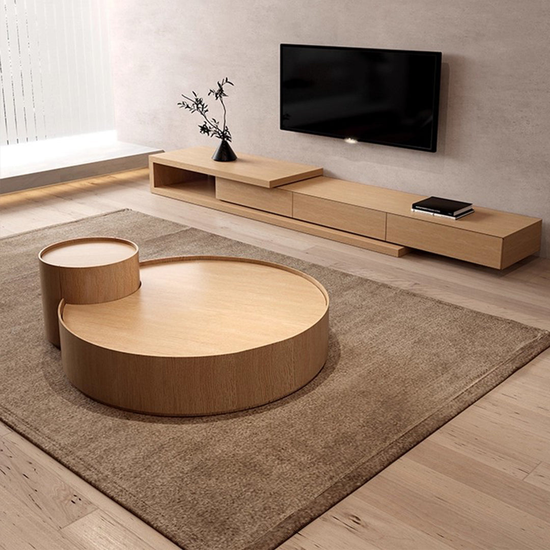 MAS-3833 Masdio Modern Round Nesting Coffee Table