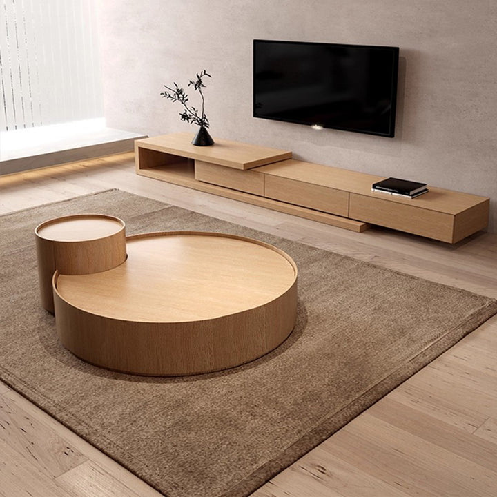MAS-3833 Masdio Modern Round Nesting Coffee Table
