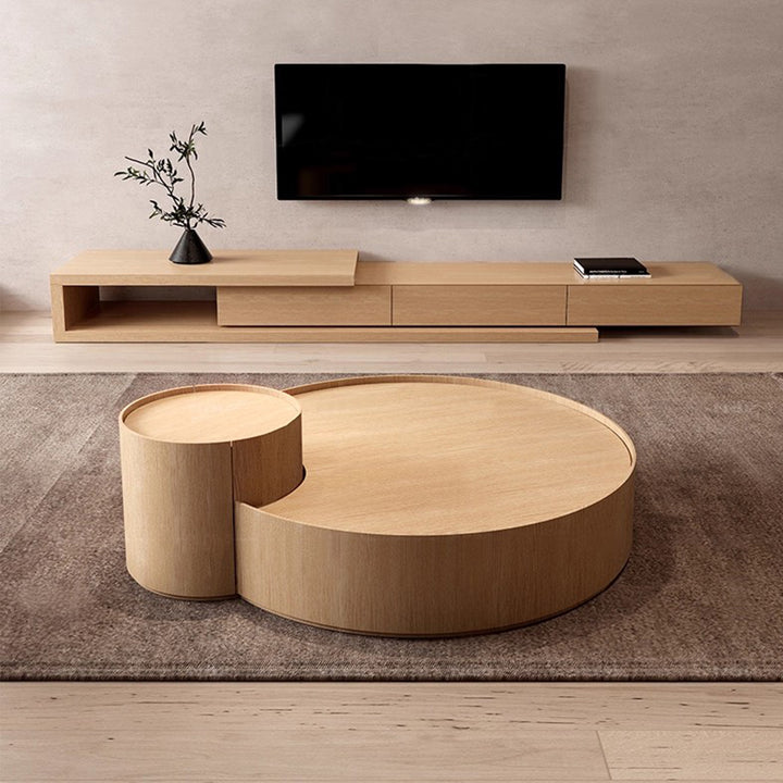 MAS-3833 Masdio Modern Round Nesting Coffee Table