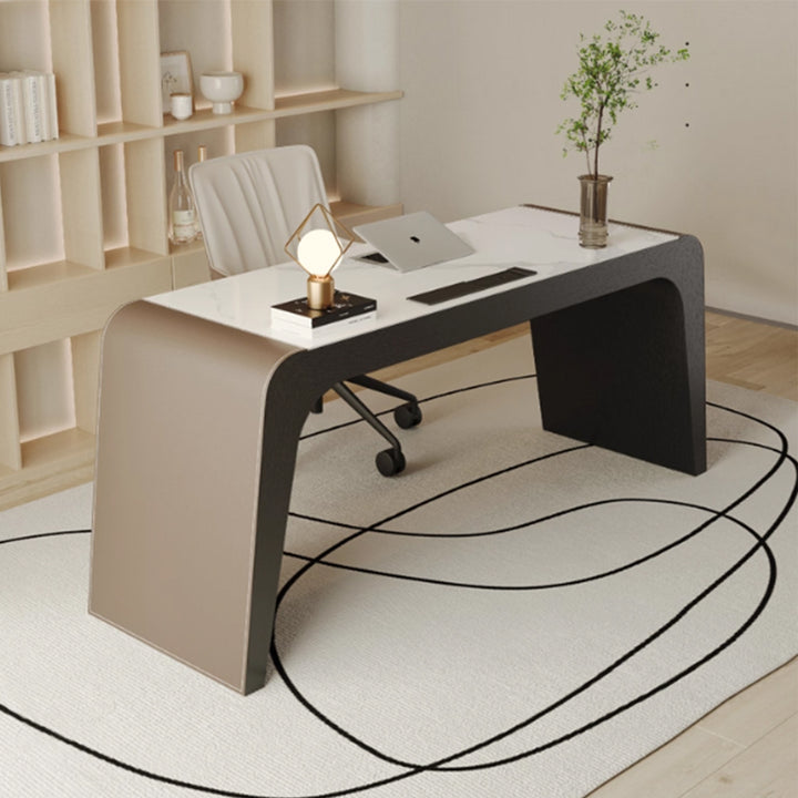 MAS-3836 Masdio Modern Sintered Stone Study Table