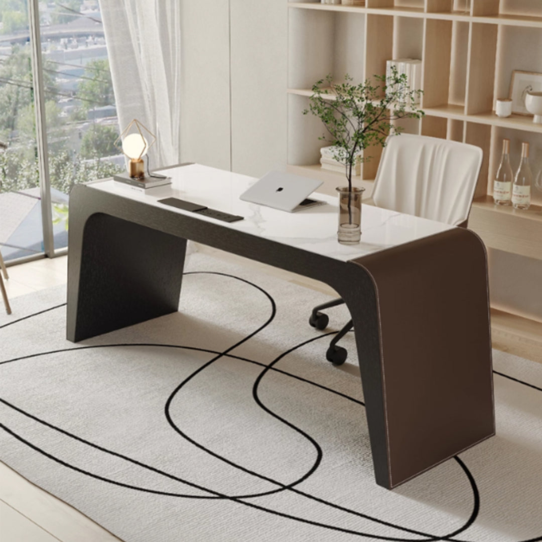 MAS-3836 Masdio Modern Sintered Stone Study Table