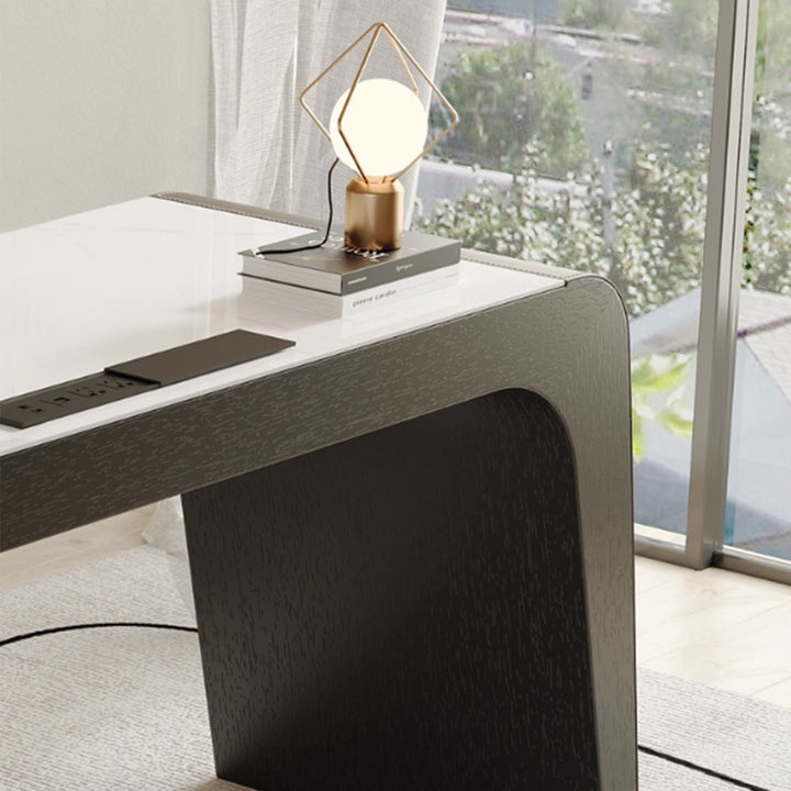 MAS-3836 Masdio Modern Sintered Stone Study Table